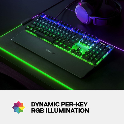 Teclado Mecánico Gaming Steelseries Apex Pro Omnipoint Rgb