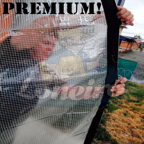 Lona Capa 10x5 Transparente Premium Pvc Anti-chamas Cristal