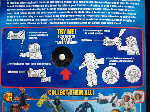 4 Fantasticos Ben Grimm Astronauta