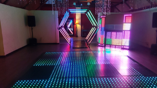 Alquiler Pista Led. Cabina Discoteca Tunel Led Entrada