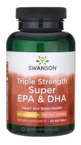 Triple Strenght Super Efa Epa Dha 60cap 900mg Envio Gratis