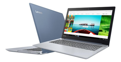 Notebook Lenovo Ideapad 320 N3350 4gb 1tb 15,6  Win10 Azul