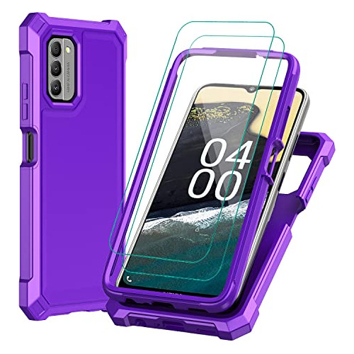 Funda Para G400 5g N1530dl/ Nokia Style+ 5g Morado A Prue-02