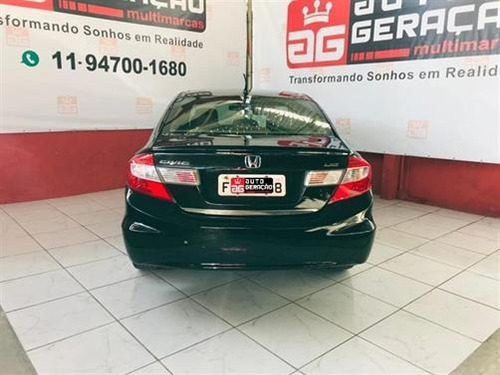 Imagem 4 de 12 de Honda Civic New Lxs 1.8 16v I-vtec (aut) (flex) Flex Autom