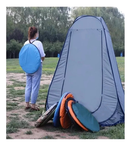 Carpa Baño Camping Vestidor Portatil + Ducha Camping Solar