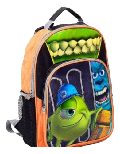 Mochila Escolar Niños Monster Niños