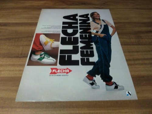 (pe300) Publicidad Zapatillas Flecha (Usado)