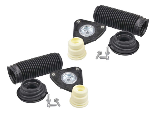 Par De Bases Amortiguador Delanteras C70 08 Al 13 Grob
