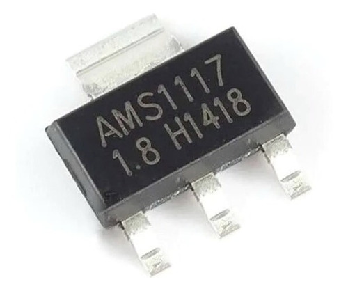 Ams1117 1.8v Regulador Voltaje Smd Ams1117-1.8 Pack 7unids