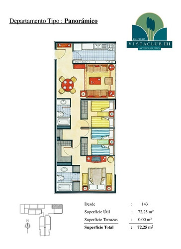 Dpto 3 Dorm / 2 Baños/ 3 Bod  En Calle Claudio Gay, Stgo.