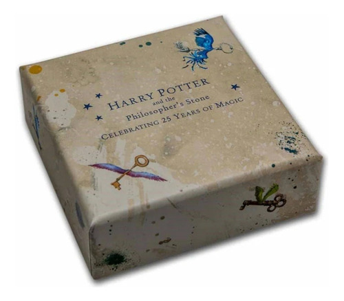 Harry Potter 25 Aniversario Moneda Conmemorativa Plata.925 (Usado)