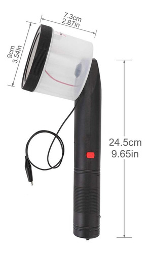 Aplicador De Césped Estático Flocado Estático Hobby Craft