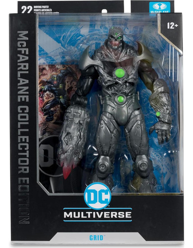 Figura Grid Mcfarlane Toys Dc Multiverse 17,78 Cm
