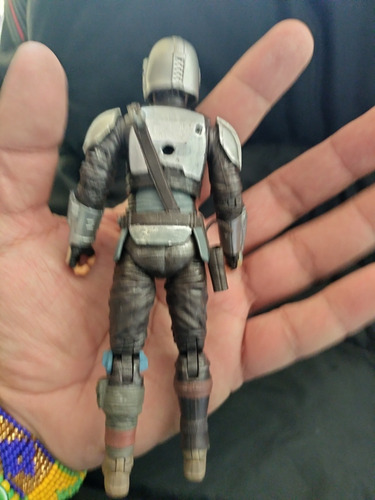 Figura De Acción The Mandalorian Star Wars Disney Impecable (Usado)