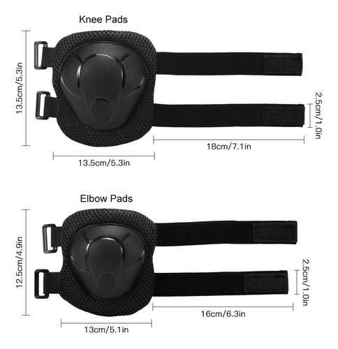 Kit De Protección Para Codos De Ciclismo, Almohadillas De
