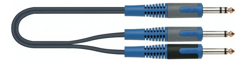 Cable De 2 Plug Mono A 1 Plug Estéreo Quiklok Rksa/100-5