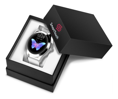 Smart Touch Kw10 - Reloj Inteligente Para Mujer, Ip68 Imperm