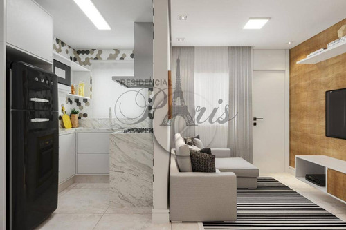 Imagem 1 de 7 de Sobrado À Venda, 69 M² Por R$ 359.000,00 - Vila Valparaíso - Santo André/sp - So0957