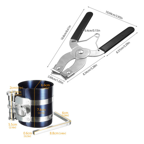 Herramienta Para Instalar Anillos Y Piston En Motor De Coche