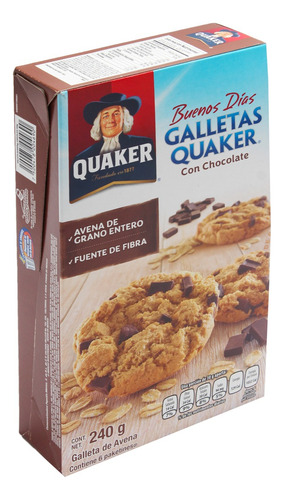 Galleta Quaker Avena Chocolate 240 G