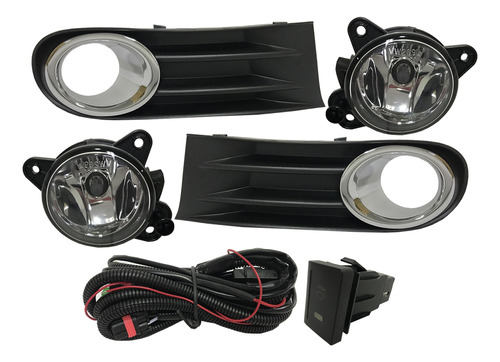 Faro Neblina Para Volkswagen Gol 2008 A 2013