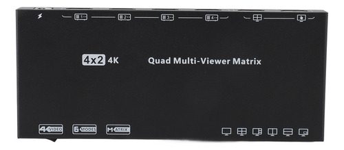Interfaz Multimedia Hd Er 4k Ir Remote 30 Hz Splitt 6