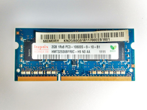 Memoria Ram De 2gb Para  Acer Aspire One D255