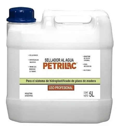 Petrilac Sellador P/ Hidrolaca 10 Lts Piso Madera Parquet Eg