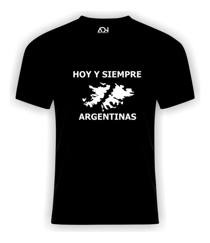 Remera Estampada Hoy Y Siempre Argentinas / Malvinas Argenti