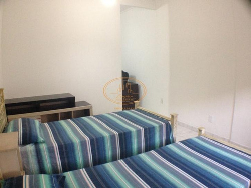 Apartamento Com 1 Dormitório(s) Localizado(a) No Bairro Itararé Em São Vicente / São Vicente - 6106