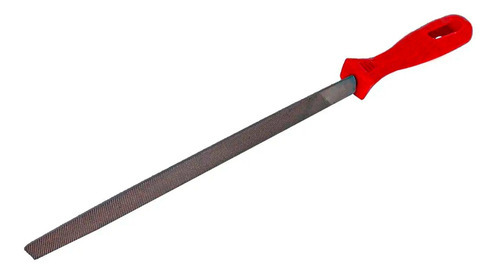 Lima Triangular Bastarda Com Cabo 8 Polegadas