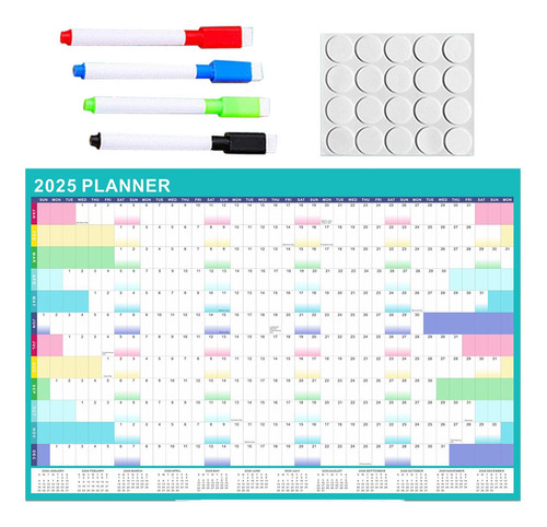 Planificador De Calendario De Borrado En Seco Calendario De