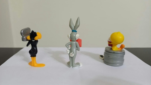 Lote Kinder Sorpresa Looney Tunes Bugs Bunny Lucas Tweety (Usado)