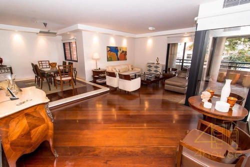 Imagem 11 de 30 de Apartamento Em Moema Pássaros, 220 Metros Quadrados, 3 Dormitórios E 4 Vagas. - Ap2557
