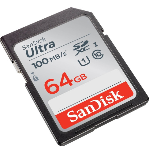 Sandisk Ultra 100mb/s 64gb Sdxc Card - Clase 10- Fact A O B.