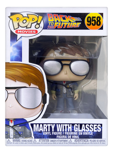 Funko Pop! Back To The Future | Marty With Glasses #958