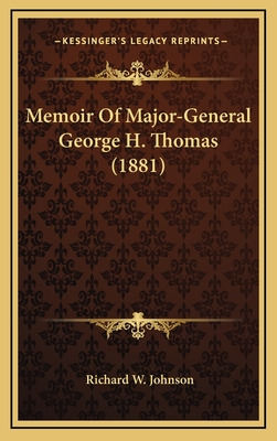 Libro Memoir Of Major-general George H. Thomas (1881) - J...