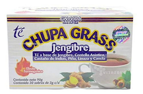 New Improved Formula Tea Chupa Grass - Tea Based Ginger, Got