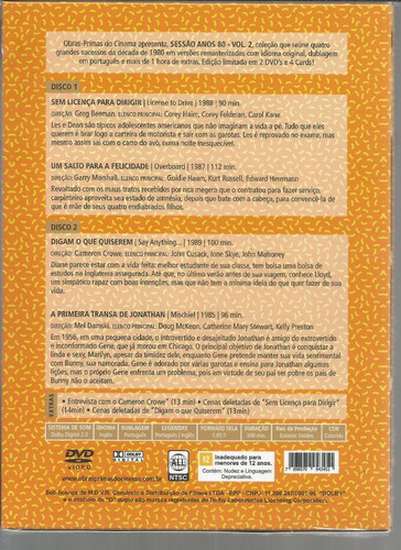 Dvd Sessao Anos 80 Volume 2 - Opc - Bonellihq L19