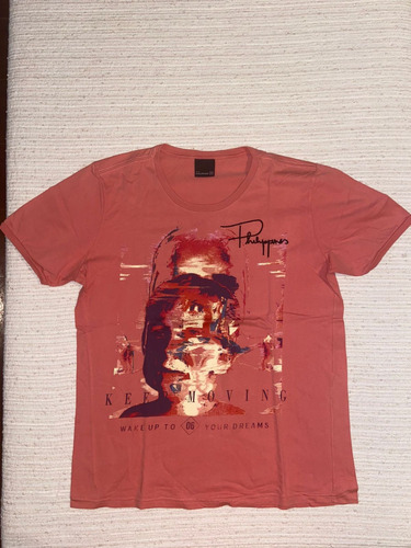 Camiseta Philippines - Estampada Rosa - Tam M | Promoção