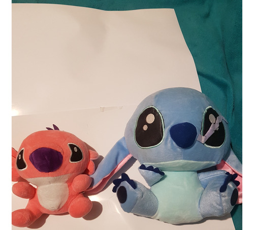 Stitch Peluche Ángel Para El Día De El Amor Y La Amistad 