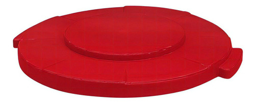 Tapa Ciega Para Contenedor Toff 60 L Color Rojo