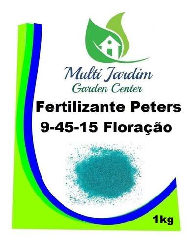 1kg Adubo Fertilizante Peters 9-45-15 Orquídeas Rosa Deserto