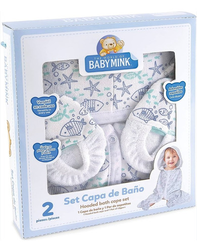 Set Capa De Baño Baby Mink