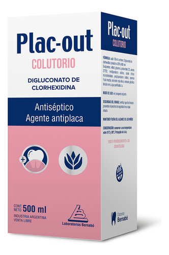 Plac-out  Colutorio X 500 Ml