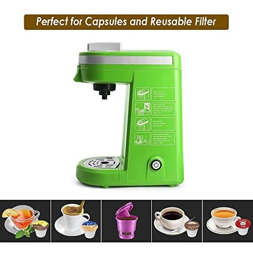 Chulux Individual Sirven Cafetera Con Bandeja De Goteo Extr