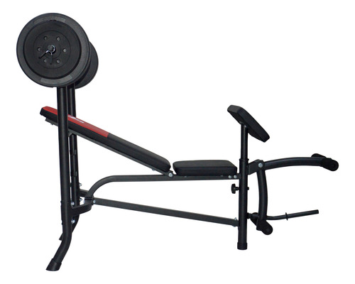 Banco De Pesas Gimnasio Multiposiciones Plegable Ajustable