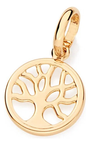 Pingente Rommanel Árvore Da Vida 1,1 Cm 541880 Cor Dourado