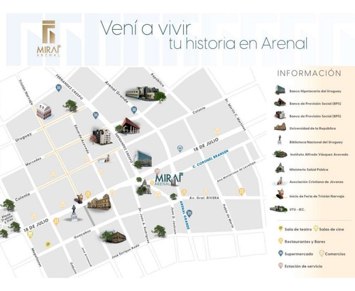 Divinos Apartamentos De 1 Y 2 Dormitorios A Estrenar En Cordón Sur - Miraf Arenal