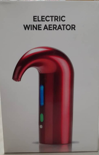 Aireador Dispensador De Vino Recargable Tipo C